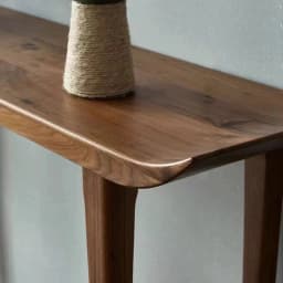 Modern Chinese Console Table, Solid Wood Zen Entryway Narrow Desk, Upturned Design Hall Cabinet, Creative Hotel Display Cabinet