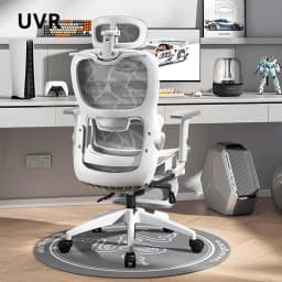 UVR Mesh Office Chair Home Ergonomic Design Backrest Armrest Stool Home Games Athletic Chair Reclining Boss Chair Furniture
