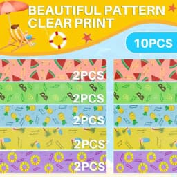 Beach Towel Bands, 10 Pack Towel Bands For Beach Cruise Chair Towel Clips 12 X 2 In For Holding Beach Towel Summer