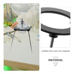 Detachable Cast Iron Tripod Stand Alcohol Lamp Holder Lab Equipment Chemistry Experiment Shelf Laboratory Furniture Tripod