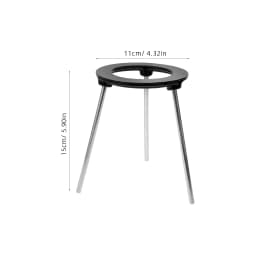 Detachable Cast Iron Tripod Stand Alcohol Lamp Holder Lab Equipment Chemistry Experiment Shelf Laboratory Furniture Tripod