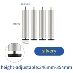 furniture height adjustment foot cabinet support feet M8 M6 M10 leveling sofa feet table feet fridge legs for washing machine