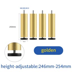 furniture height adjustment foot cabinet support feet M8 M6 M10 leveling sofa feet table feet fridge legs for washing machine