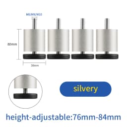 furniture height adjustment foot cabinet support feet M8 M6 M10 leveling sofa feet table feet fridge legs for washing machine