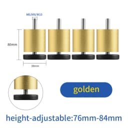 furniture height adjustment foot cabinet support feet M8 M6 M10 leveling sofa feet table feet fridge legs for washing machine