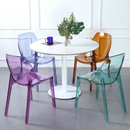Nordic, designer, transparent, dining chair, classical, simple, plastic Internet celebrity milk tea shop, leisure chair