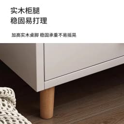Bedside Table Small Mini Household Bedroom Bedside Storage Locker Small Cabinet Room with Bedside Floor