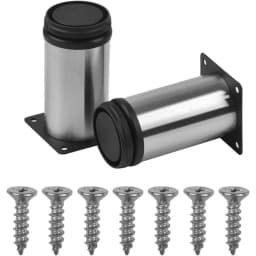 Metal Furniture Legs Adjustable Table Legs,4pcs Stainless Steel Kitchen Feet for Cabinet Furniture, Office Furniture,Sofa