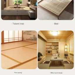Japanese Latex Floor Mattress Thick Memory Foam Tatami Single Sleeping Topper Foldable Bed for Comfortable Rest