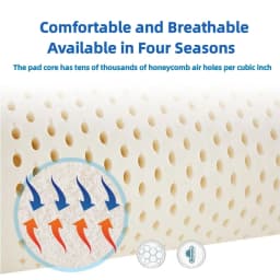 Top 100% Natural Latex Mattress High End Latex Source Liquid Foldable Slow Rebound Chinese Mats With Cotton Cover Customizable
