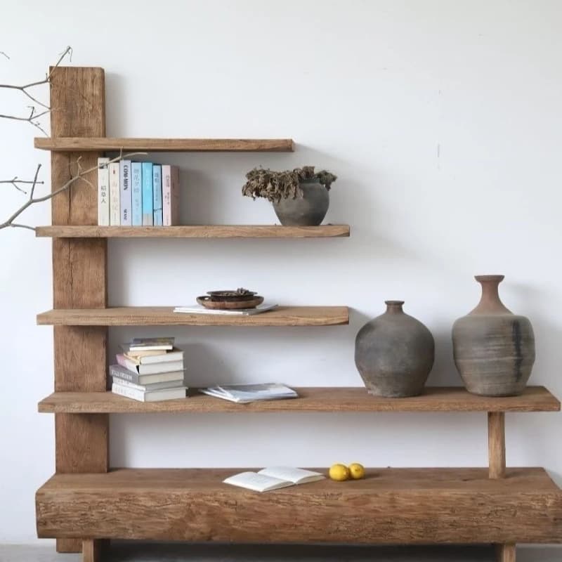 Elm Silent Wind Creative Multi-layer Desktop Bogu Shelf Shelf