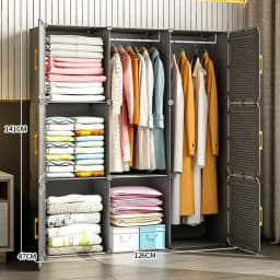 Aesthetic Display Wordrobe Partitions Dressing Rooms Space Saving Storage Waredrobe Organizer Women Vestidores Home Furniture