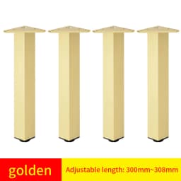 Adjustable Square Cabinet Feet Aluminum Furniture Feet Cabinet Feet Coffee Table Feet Pillar Bathroom Cabinet Support Feet