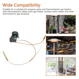 Thermocouple and Tilt Switch for Patio Heater Dump Switch for Propane Heater Patio Heater Outdoor Gas Heater Repair Kit