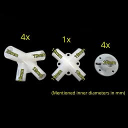 Spare Parts For 3x3m Gazebo Awning Tent Feet Corner Center Connector 25/19mm Tent Connector Parts Tent Outdoor Camping Accessori
