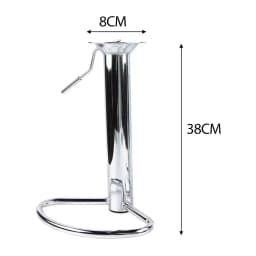 Swivel Bar Stools Accessories Steel Heavy Duty with Footrest Counter Height Stool Parts