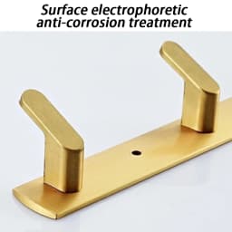 Entrance Coat Racks Hooks Aluminum Clothes Door Back Coat Racks Wall Mounted Hanging Hook Clothing Living Room Home Furniture