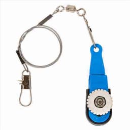 BAAU 4X Kayak Fishing Downrigger Outrigger Trolling Release Clip Adjustable Tension Release Clip 5.5 X 1.7 X 2.6Cm Blue