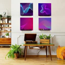 Acrylic Record Shelf Wall Mount Now Playing Wall Mount DVDs Record Display Stand Vinyl Record Shelf For Albums