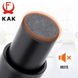KAK Adjustable Furniture Leg Cold Rolled Steel Black White Table Feet Replacement Cabinet Sofa Metal Foot Furniture Hardware