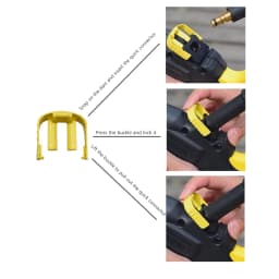 For Karcher K2-7 Car Home Pressure Power Washer Trigger Replacement C Clip Household Cleaning Supplies Tools Connector