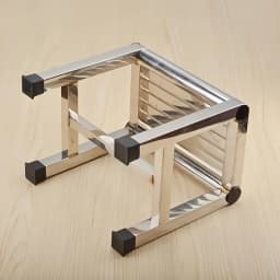 Multi Functional Stainless Steel Stool - Durable Thick & Sturdy Stool, Ideal for Living Room, Bathroom, Kitchen, Corridors
