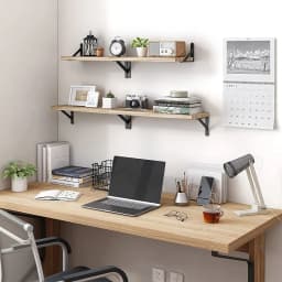 Floating Shelves for Wall,Bookshelves,Wall Mounted Wood Shelf for Living Room, Bathroom, Bedroom, Kitchen, Home Decor