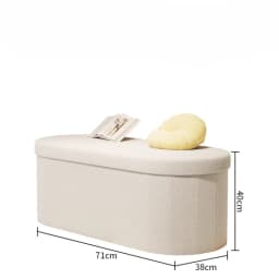 Nordic Folding Storage Stool Entrance Hall Sitting Shoe Stool Living Room Rest Sofa Seat Storage Home Furniture Bed End Stool