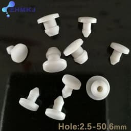 2-50mm White Silicone Rubber Caps T Type Plug Cover Snap-on Gasket Blanking End Seal Stopper