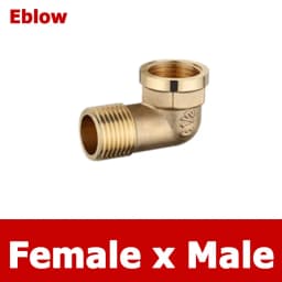 Brass Connector BSP 1/8"1/4"3/8"1/2"3/4"1"1-1/4"1-1/2"2" Female Male Thread Equals 2/3/4 Way Tee Type Straight Elbow Adapter