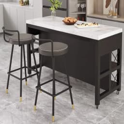 Marble Top Kitchen Island Kitchen Trolley Cart Cabinet Island With Storage Movable