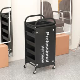 Hairdresser Tool Trolley Cart Rolling Barber Lash and Tattoo Cart for Spa and Salon Use Portable Salon Organizer