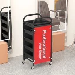Hairdresser Tool Trolley Cart Rolling Barber Lash and Tattoo Cart for Spa and Salon Use Portable Salon Organizer