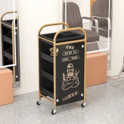 Hairdresser Tool Trolley Cart Rolling Barber Lash and Tattoo Cart for Spa and Salon Use Portable Salon Organizer