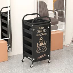 Hairdresser Tool Trolley Cart Rolling Barber Lash and Tattoo Cart for Spa and Salon Use Portable Salon Organizer