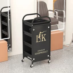 Hairdresser Tool Trolley Cart Rolling Barber Lash and Tattoo Cart for Spa and Salon Use Portable Salon Organizer