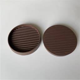 4Pcs/set Square Round Rubber Non Slip Furniture Pads Furniture Caster Cups Bed Couch Chair Feet Stoppers