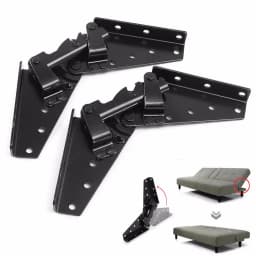 1 Pair Adjustable Angle 3 Hinges for Home Furniture Sofa Recliner