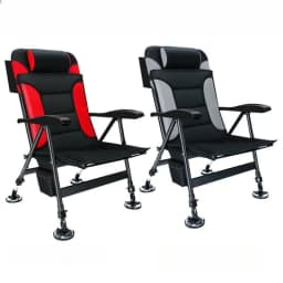 New Foldable Fishing Chair Beach Chairs Outdoor Adjustable Backrest Recliner Aluminum Alloy Picnic Portable Camping Chair Seat