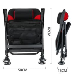New Foldable Fishing Chair Beach Chairs Outdoor Adjustable Backrest Recliner Aluminum Alloy Picnic Portable Camping Chair Seat