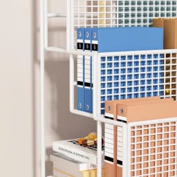 Under The Table Shelf Floor-to-ceiling Mobile Trolley Desk Storage Student Classroom Dormitory Multi-layer Simple Bookcase