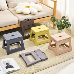 Portable outdoor chairs Non-slip Base Camping Chair Easy to Carry Take Rest Practical Compact Foot Stool Light-Weight Folding