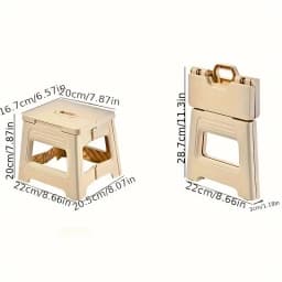 Portable outdoor chairs Non-slip Base Camping Chair Easy to Carry Take Rest Practical Compact Foot Stool Light-Weight Folding