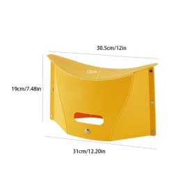 Multi Function Portable Folding Stool Non Slip Plastic Chair Outdoor Camping Fishing Card Folding Shrink Hand Basket Step Stool