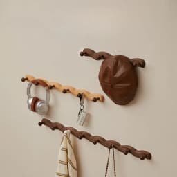 Solid Wood Coat Racks Dressing Rooms Clothes Hanger Creative Solid Hanging Organizer Wall Mounted Adhesive Furniture Supplies