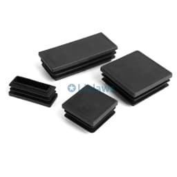 3/5/10/20/30/50pcs Rectangular Pipe Plug Square Plastic Blanking End Caps Table Pipe Inserts Plug Anti Slip Furniture Foot Cover