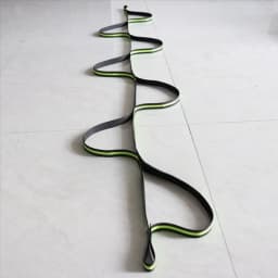 A72P 7 Rings Ascending Sling Rock Climbing Four-Step Etrier Rope Ladder Rise Mountain Deck Foot Pedal