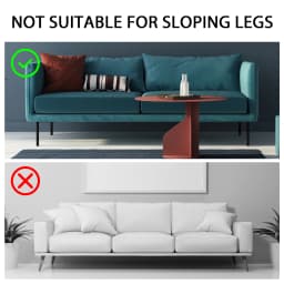 4/8Pcs Adjustable Chair Riser Screw Clamp 5/10cm Height Heavy Duty Sofa Tables Bed Furniture Risers Desk Couch Bottom Elevator