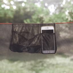 Hammock storage bag for camping, storage bag with mosquito net, for outdoor camping