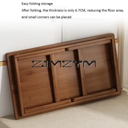 Foldable Small Coffee Table Tatami Window Low Table Rectangular Balcony Table Low Ground Computer Desk Furnitrure